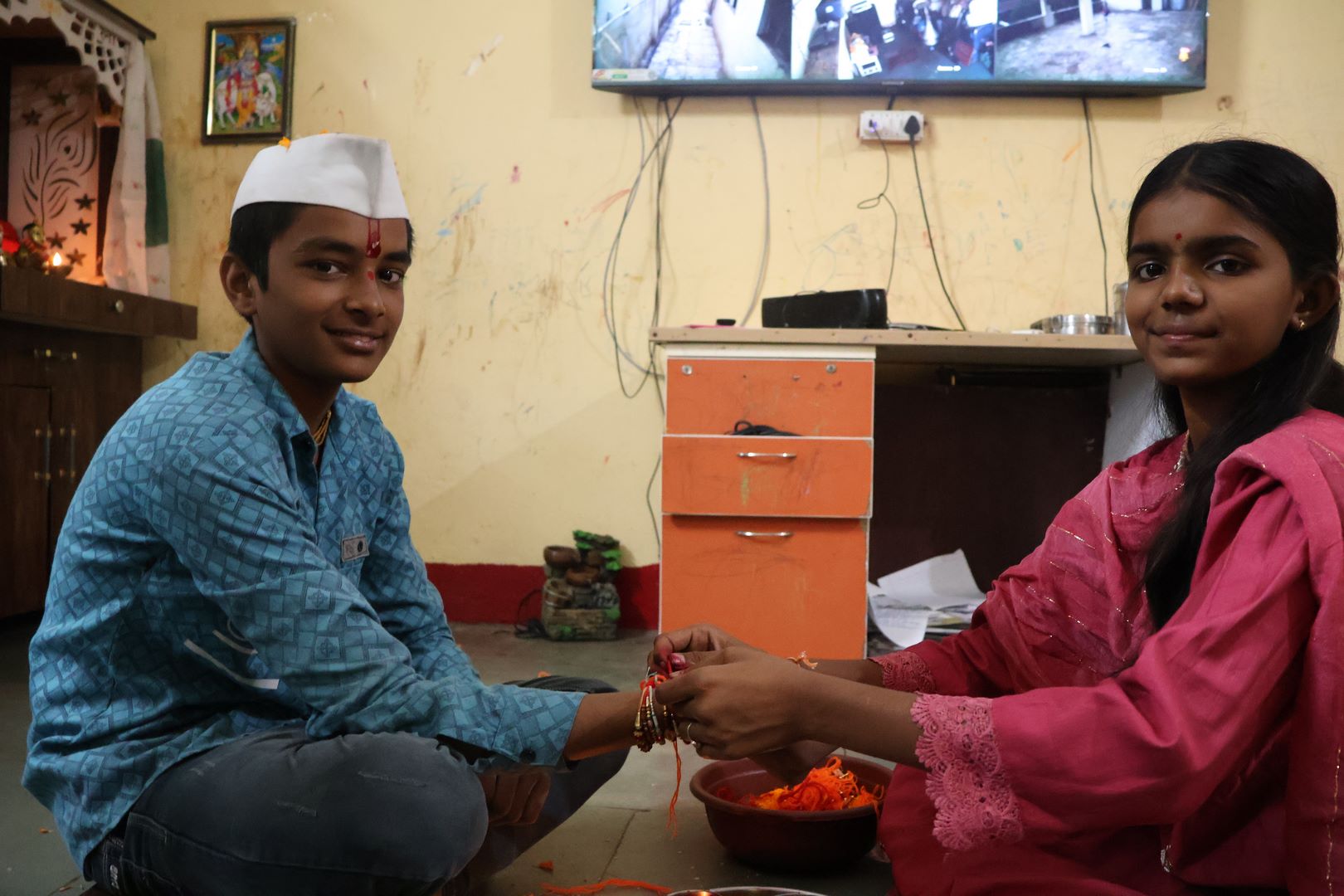 रक्षाबंधन — भगिनींचा सहभाग
