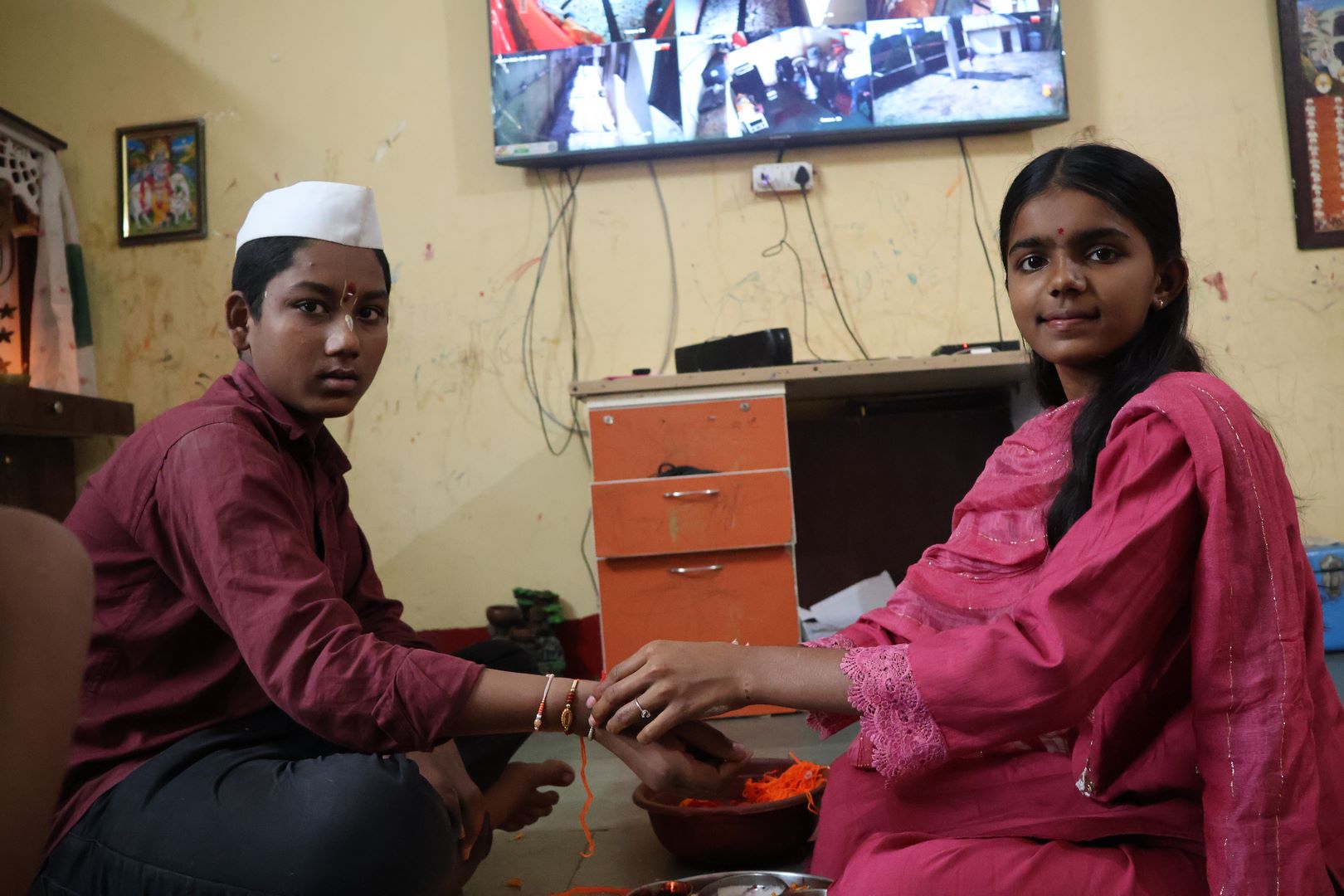 रक्षाबंधन — पवित्र क्षण