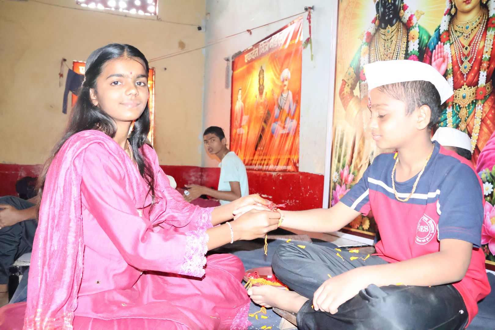 रक्षाबंधन — भगिनींचा सहभाग