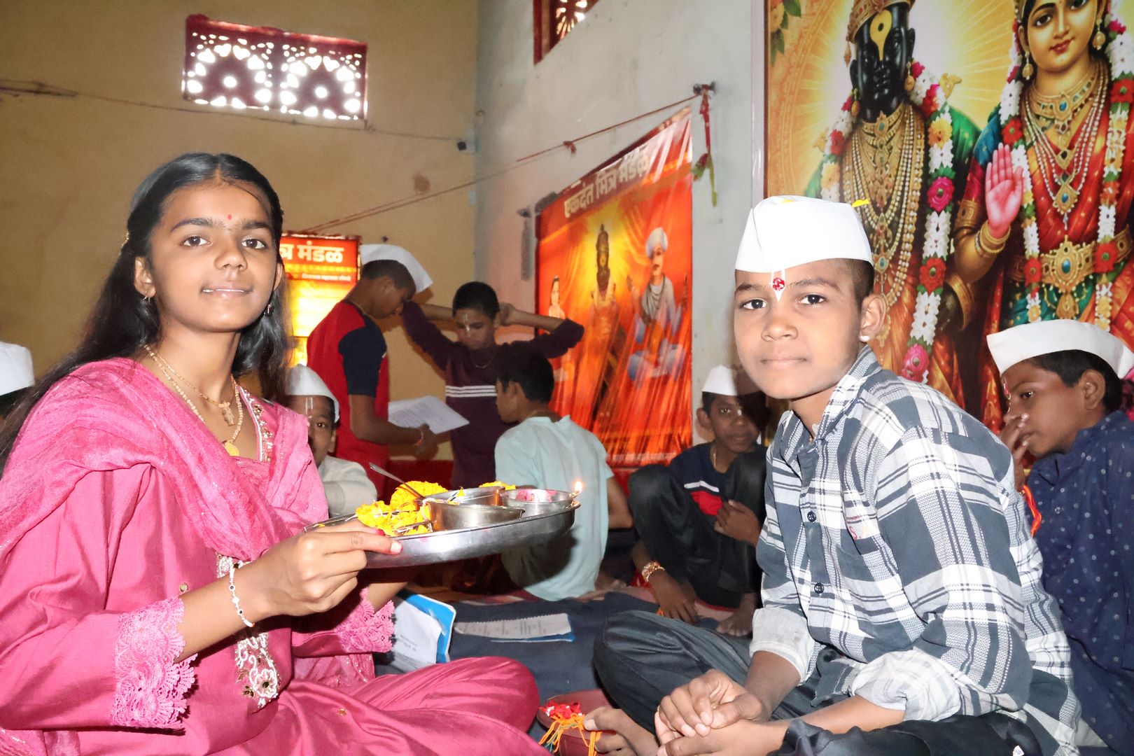 रक्षाबंधन — पवित्र क्षण