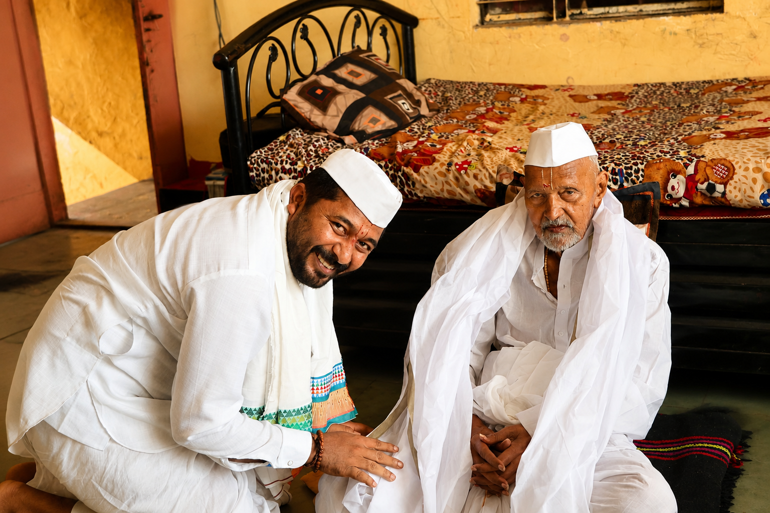 शांतीब्रह्म कुरेकर बाबांचा सन्मान सोहळा