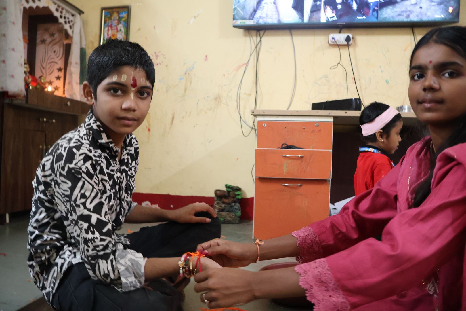रक्षाबंधन — पवित्र क्षण