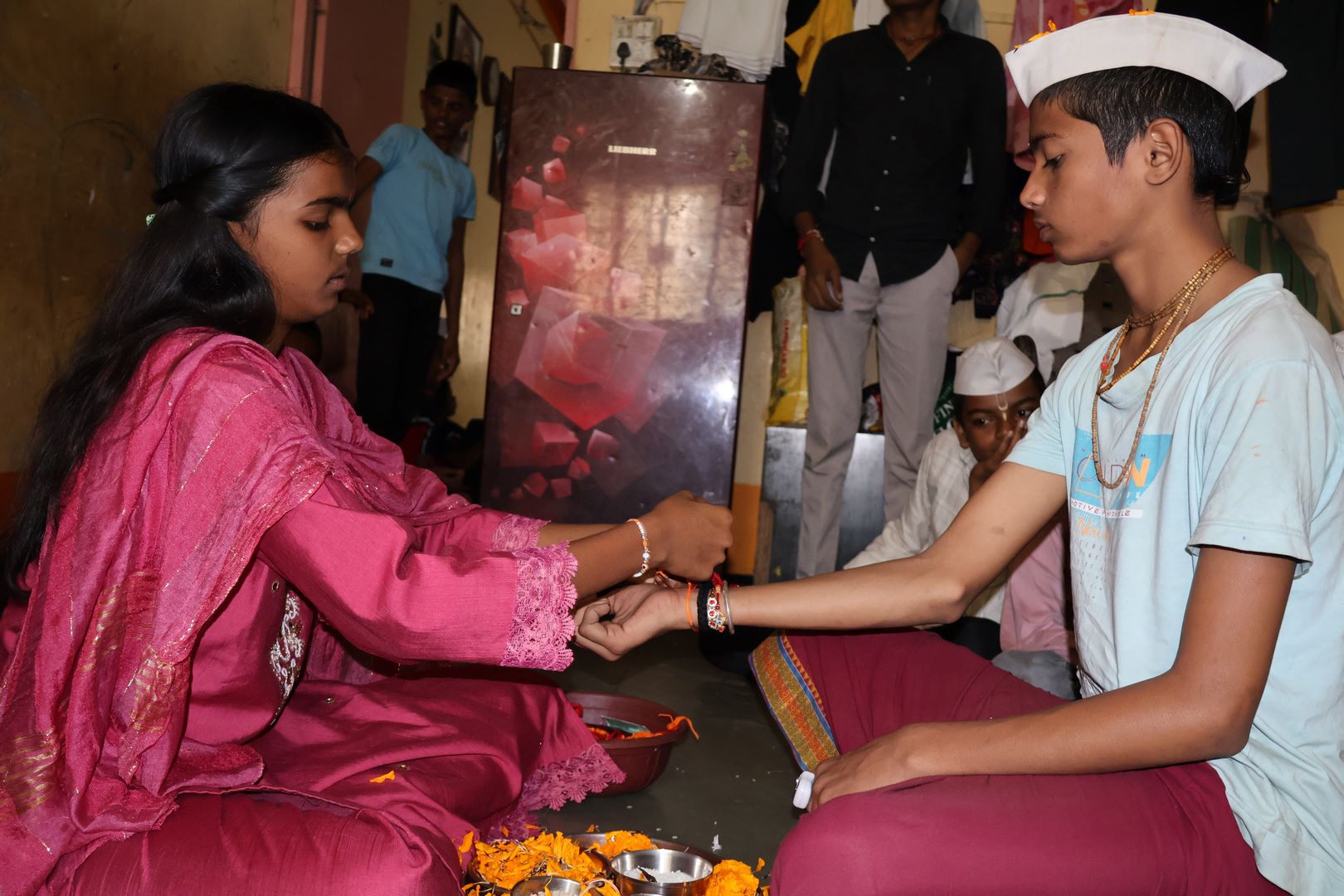 रक्षाबंधन — पवित्र क्षण