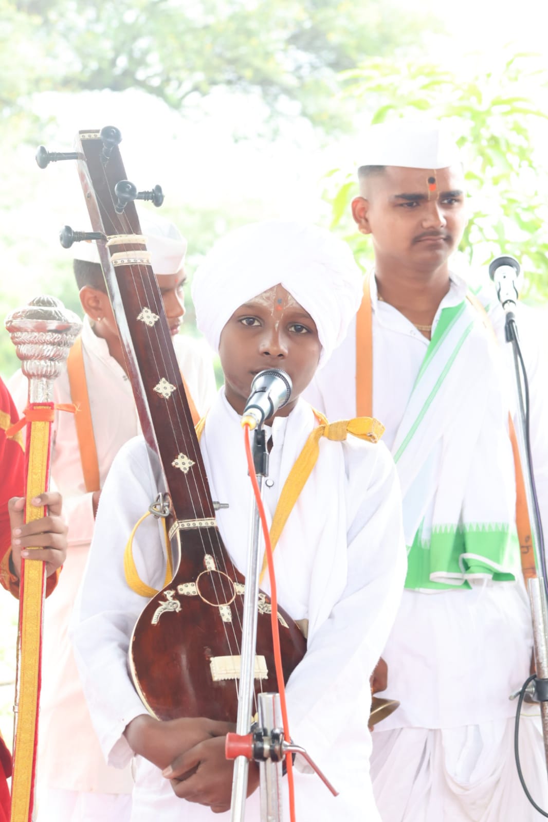 कीर्तनातील रंगलेला क्षण