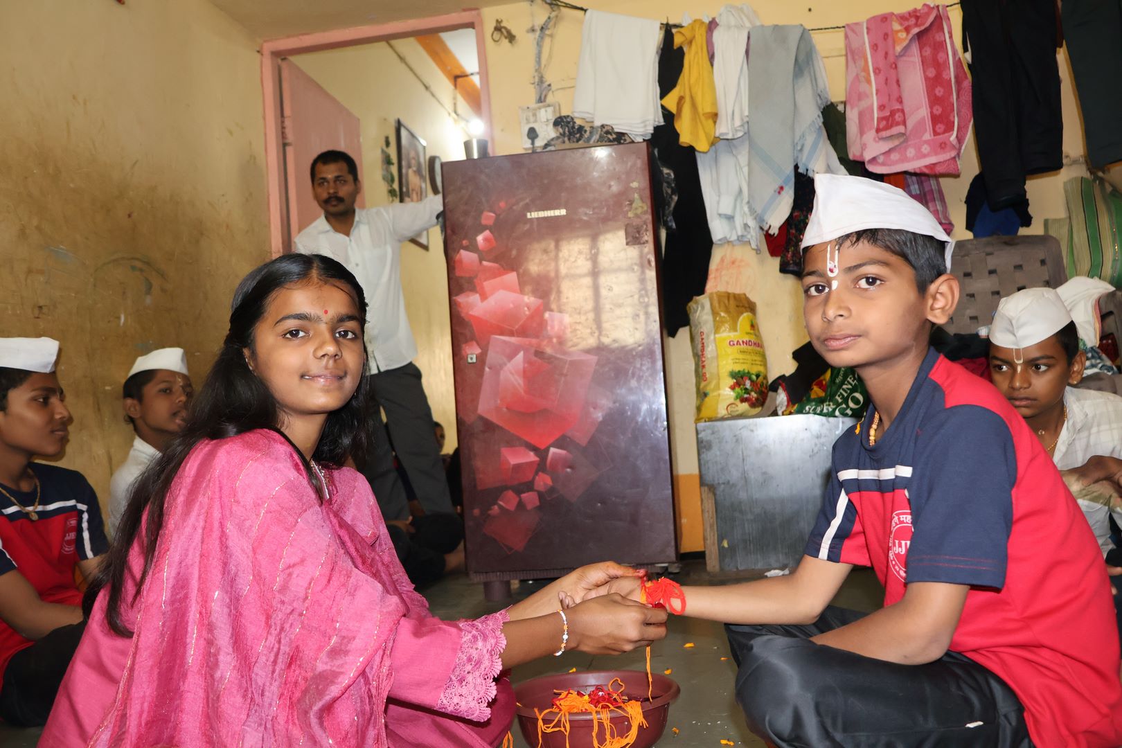 रक्षाबंधन — पवित्र क्षण