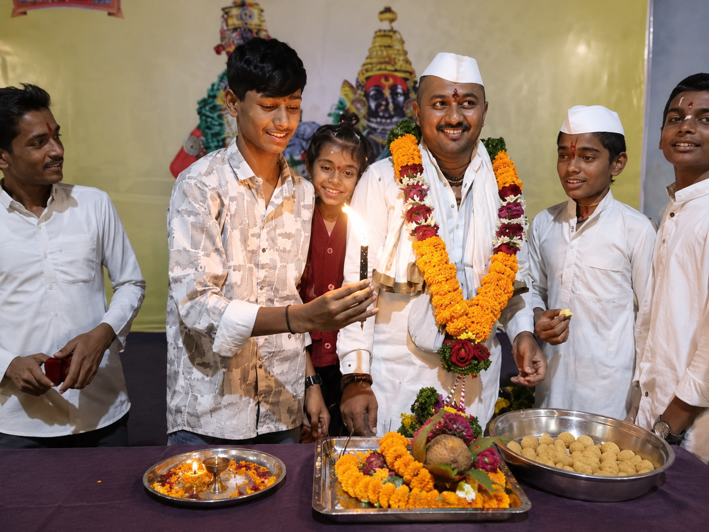 अंकुश महाराजांचा वाढदिवस
