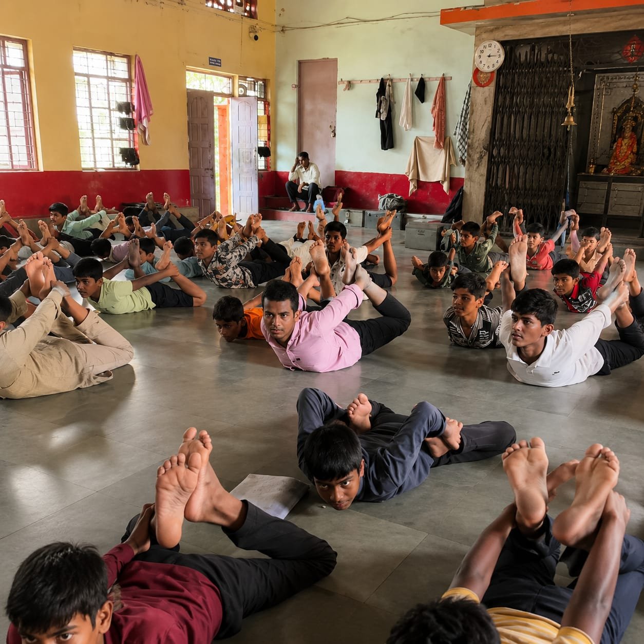 सकाळची साधना व व्यायाम
