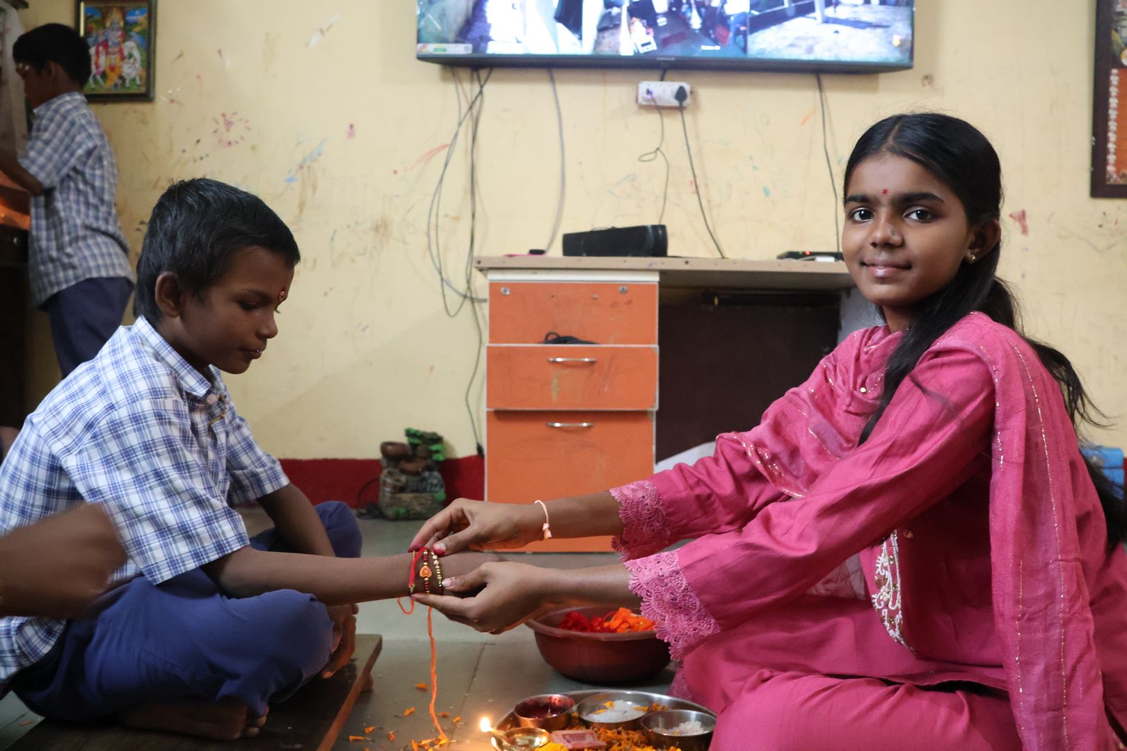 रक्षाबंधन — पवित्र क्षण