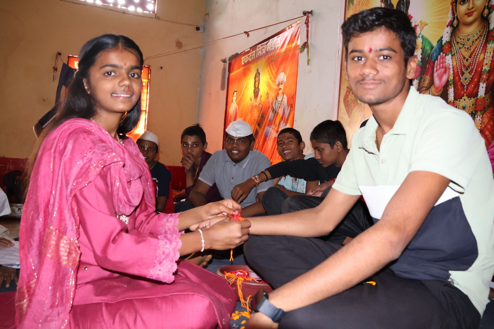 रक्षाबंधन — भगिनींचा सहभाग